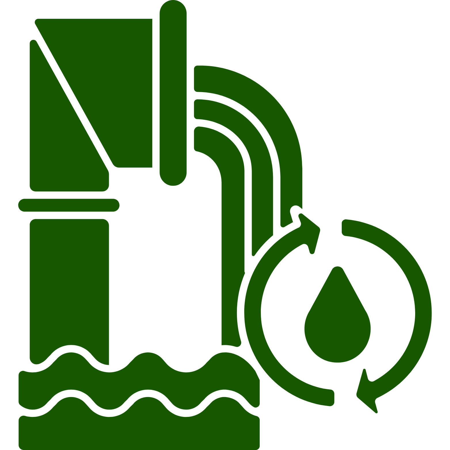 Wastewater Energy Icon